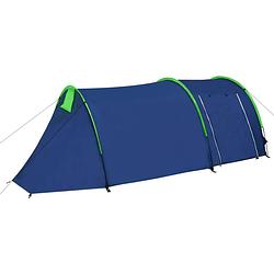 Foto van Tent voor 4 personen marineblauw / groen