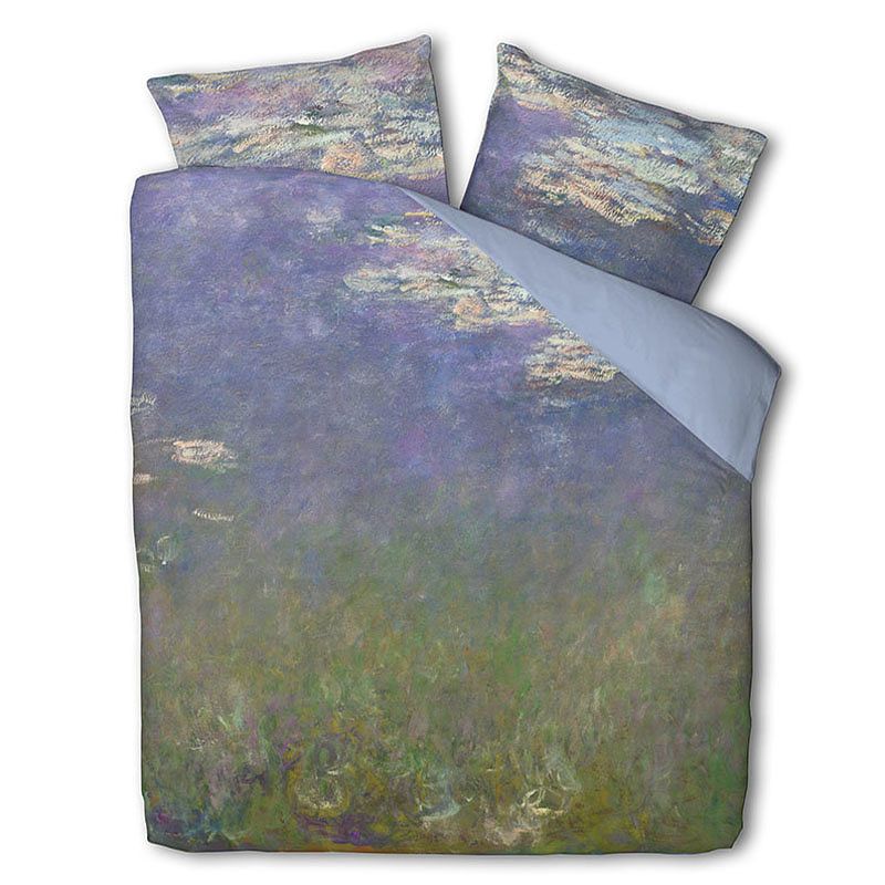 Foto van Cloud nine waterlelies - art collectie dekbedovertrek lits-jumeaux (240 x 200/220 cm + 2 kussenslopen) dekbedovertrek