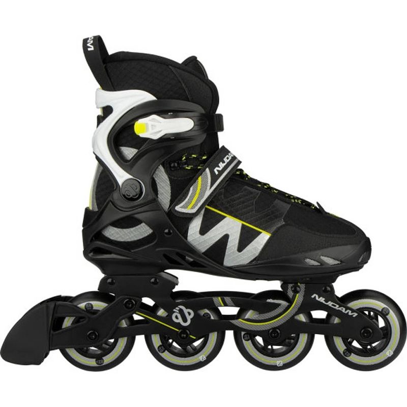 Foto van Nijdam inline skates advanced - circle rayzor - zwart - maat 40