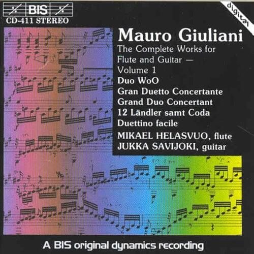 Foto van Giuliani: the complete works for flute and guitar vol.1 - cd (7318590004111)