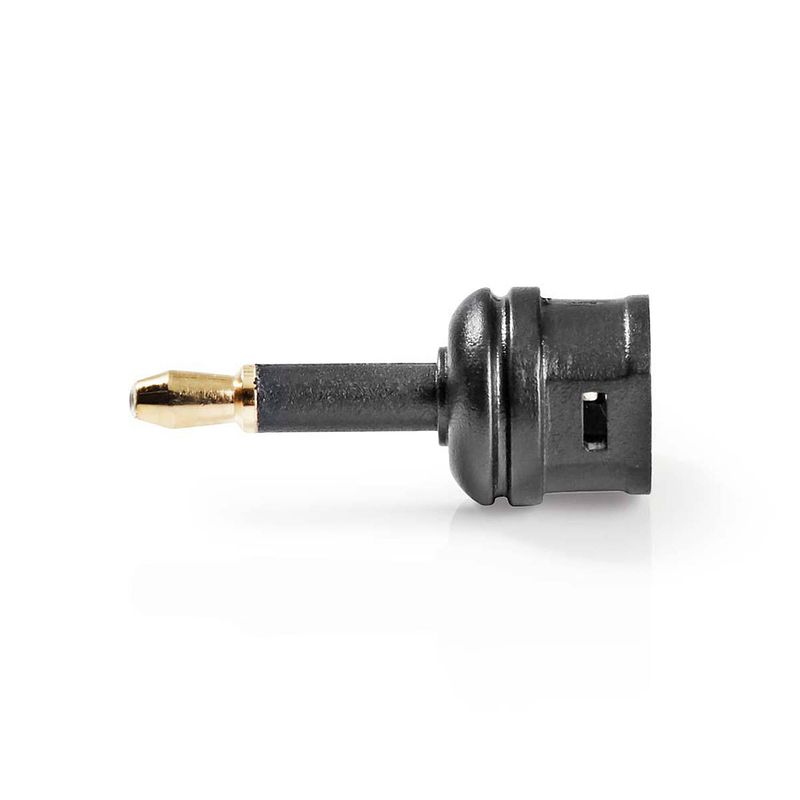 Foto van Nedis toslink-adapter - cagp25930bk - zwart