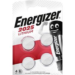 Foto van Energizer batterij knoopcel lithium 3v cr2025 4 stuks