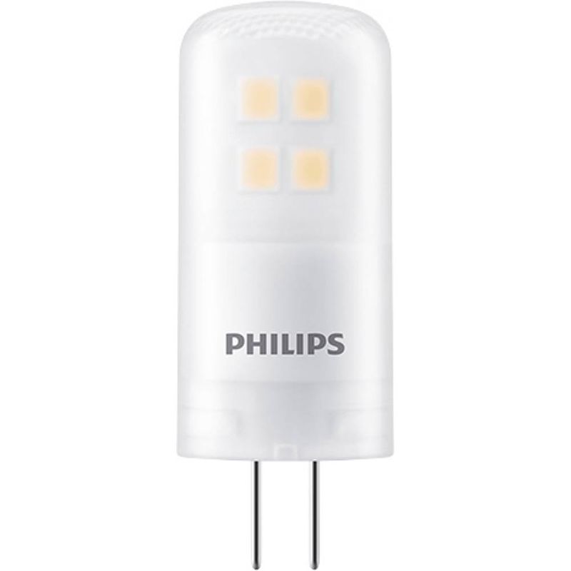 Foto van Philips lighting 76773000 led-lamp energielabel f (a - g) g4 stiftfitting 2.7 w = 28 w warmwit (ø x l) 1.5 cm x 4 cm 1 stuk(s)