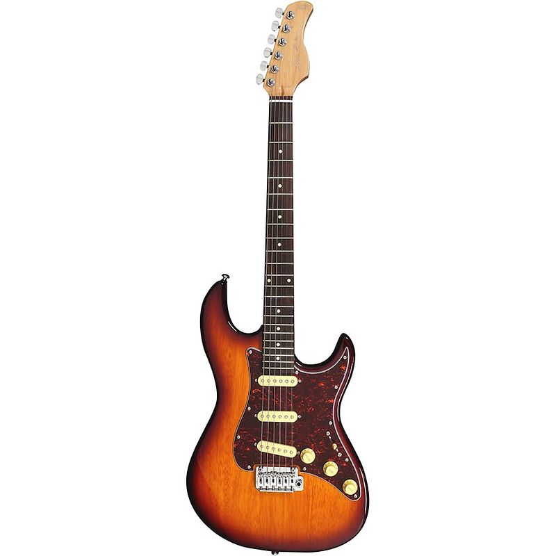 Foto van Sire larry carlton s3 sss tobacco sunburst elektrische gitaar