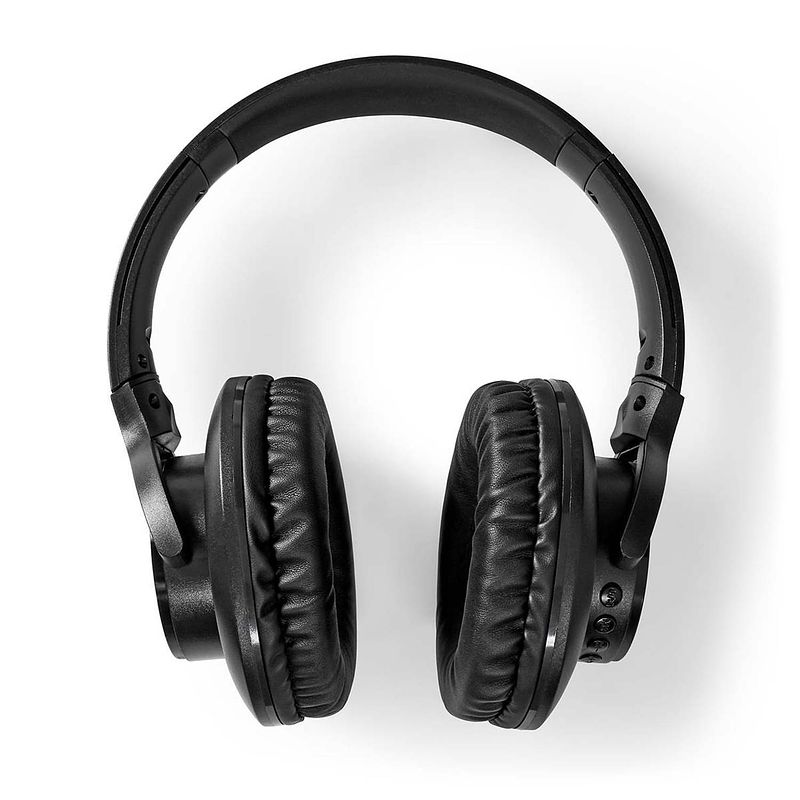 Foto van Nedis draadloze over-ear koptelefoon - hpbt1202bk