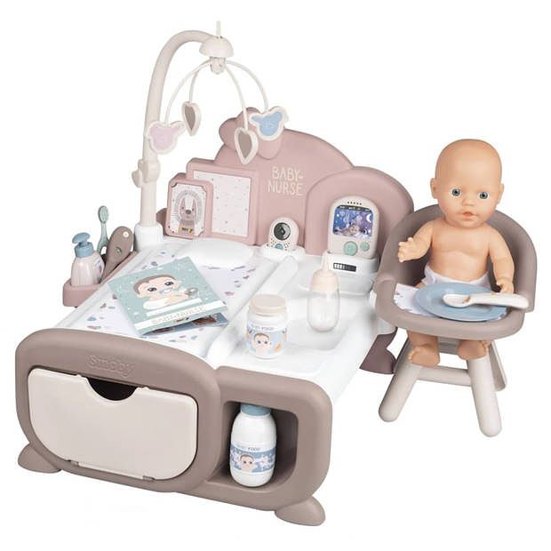 Foto van Smoby kinderkamer baby nurse cocoon