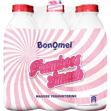 Foto van Bonomel drink framboos 6 x 1kg bij jumbo