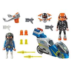 Foto van Playmobil galaxy police - galaxy politiemotorfiets 70020