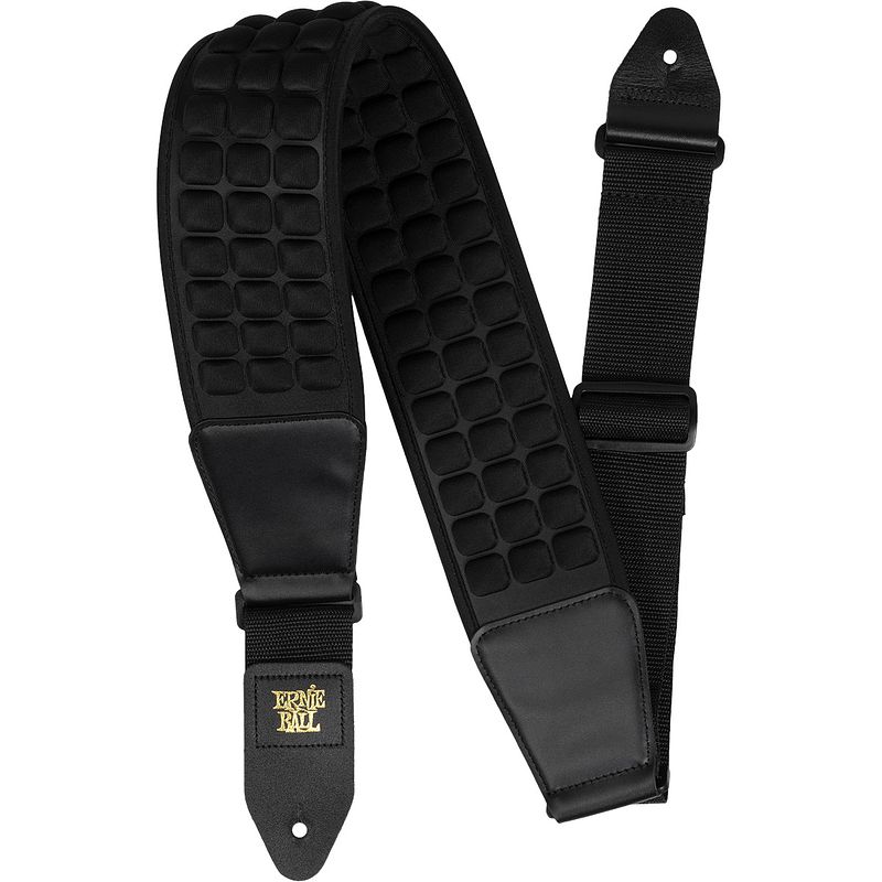 Foto van Ernie ball cloud comfort strap 5374 wide gitaarband