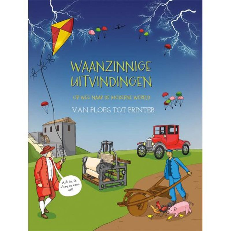 Foto van Van ploeg tot printer - waanzinnige uitvindingen