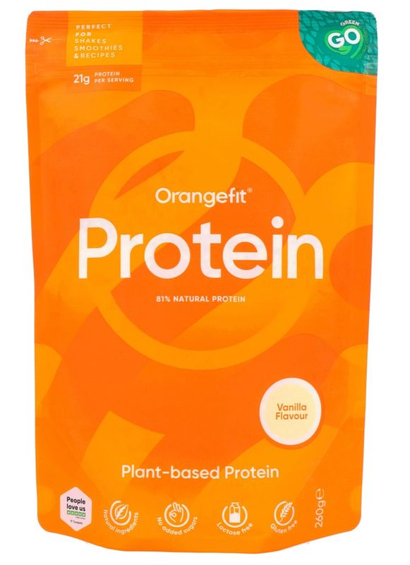 Foto van Orangefit protein shake vanilla