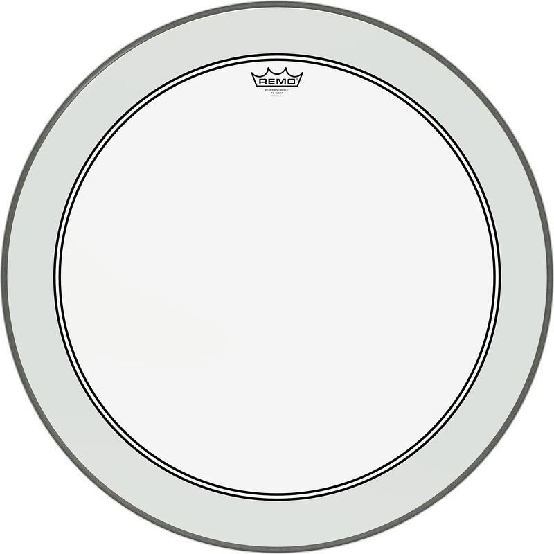 Foto van Remo p3-1326-c2 powerstroke 3 clear 26 inch bassdrumvel