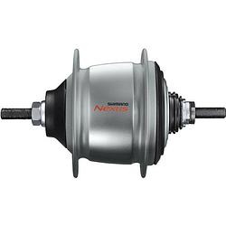 Foto van Versnellingsnaaf shimano nexus 8 premium sg-c6011 - velgrem rollerbrake - 36 gaats - zilver