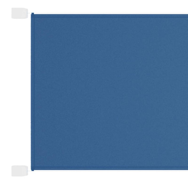 Foto van Vidaxl luifel verticaal 60x600 cm oxford stof blauw