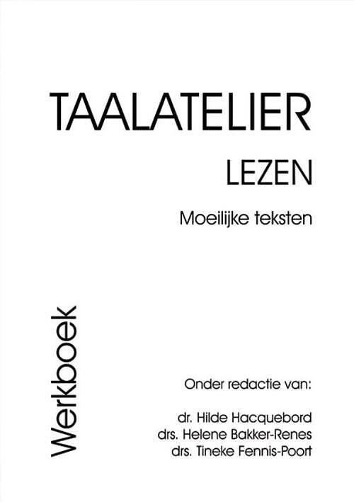 Foto van Taalatelier - paperback (9789087080259)