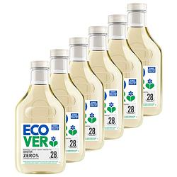 Foto van Ecover vloeibaar wasmiddel zero voordeelverpakking - 6 x 1,43l