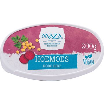 Foto van Maza hoemoes rode biet 200g bij jumbo