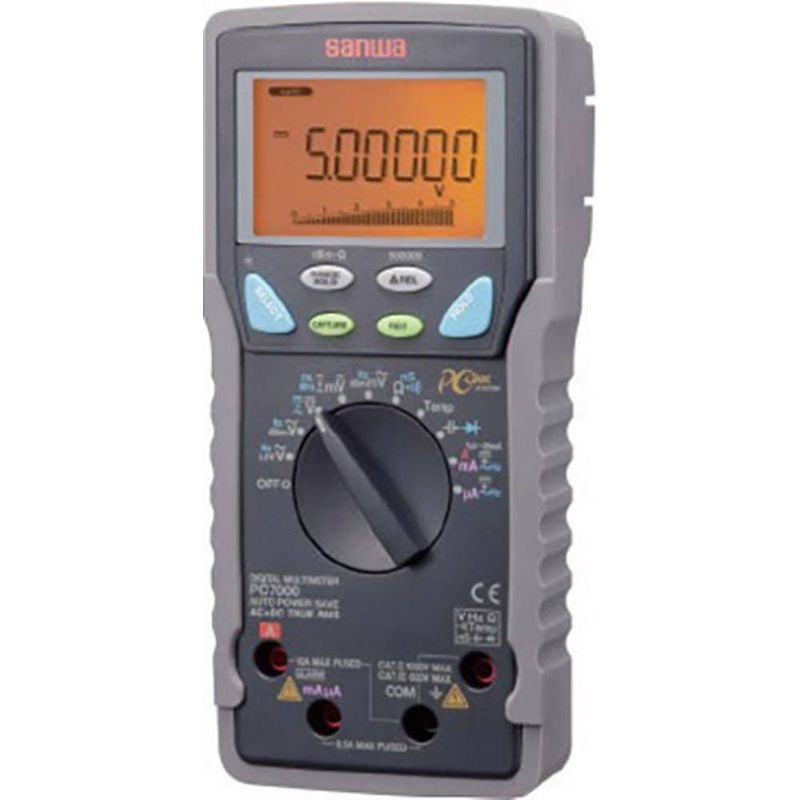 Foto van Sanwa electric instrument pc7000 multimeter digitaal cat ii 1000 v, cat iii 600 v