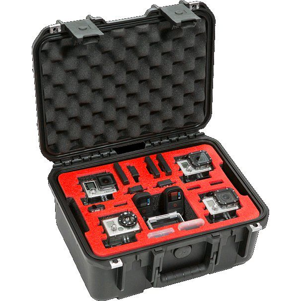 Foto van Skb iseries 1309-6gp4 waterdichte flightcase 4 gopro camera'ss