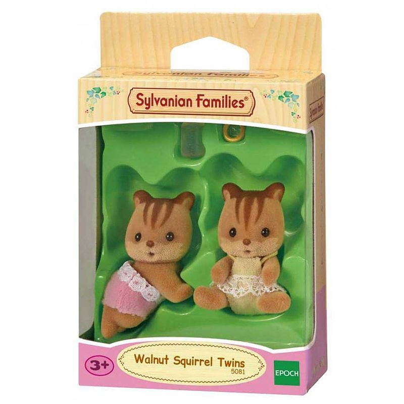 Foto van Sylvanian families tweeling walnoot eekhoorn 5081