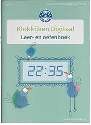 Foto van Klokkijken digitale klok - paperback (9789493128262)