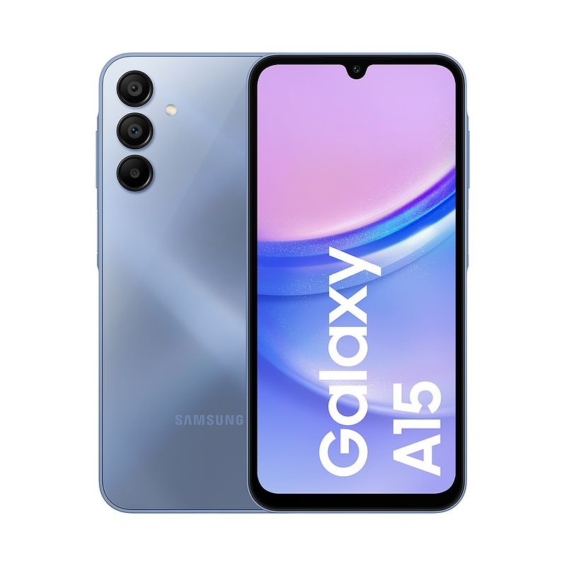 Foto van Samsung galaxy a15 128gb smartphone blauw