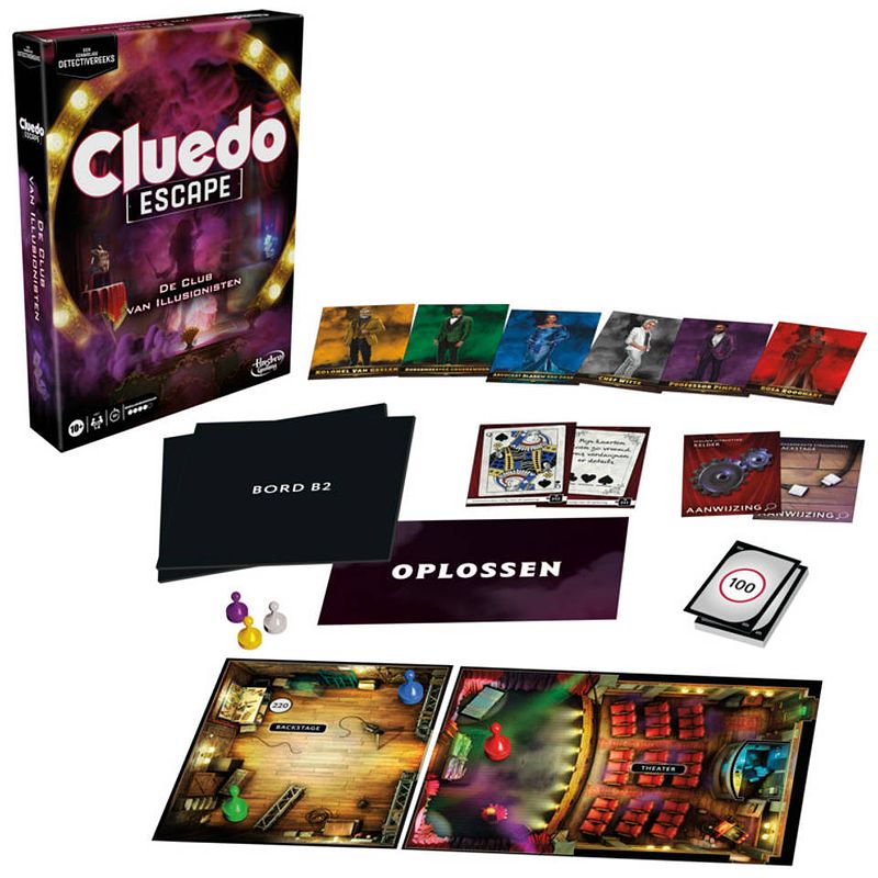 Foto van Cluedo escape de club van illusionisten