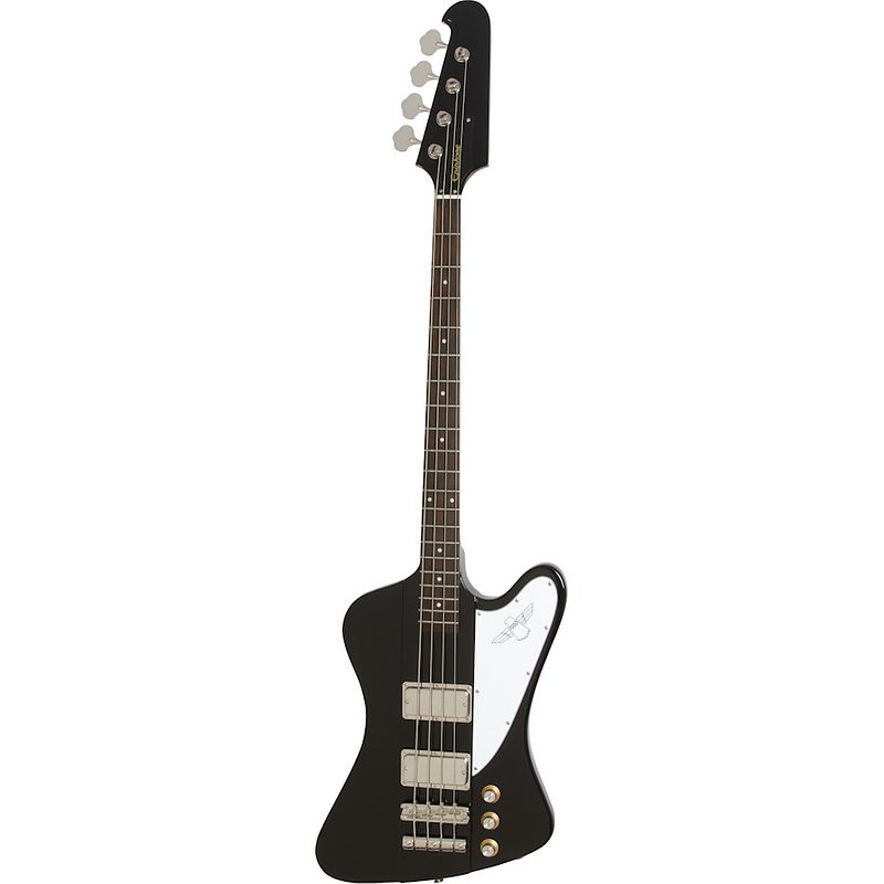 Foto van Epiphone thunderbird 's60s bass ebony elektrische basgitaar