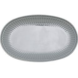 Foto van Greengate biscuit bord (serveerbord) alice stone grey (23.5 x 14.5 cm)