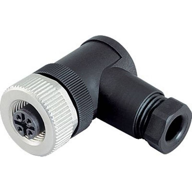 Foto van Binder 99 0430 235 04 sensor/actuator connector, niet geassembleerd aantal polen: 4 bus, haaks 20 stuk(s)