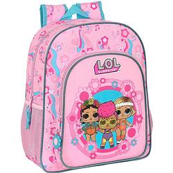 Foto van Lol surprise! rugzak, glow girl - 38 x 32 x 12 cm - polyester