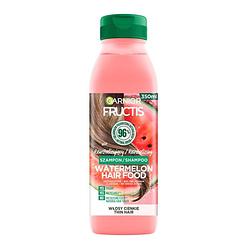 Foto van Fructis watermelon hair food shampoo revitaliserende shampoo voor fijn haar 350ml