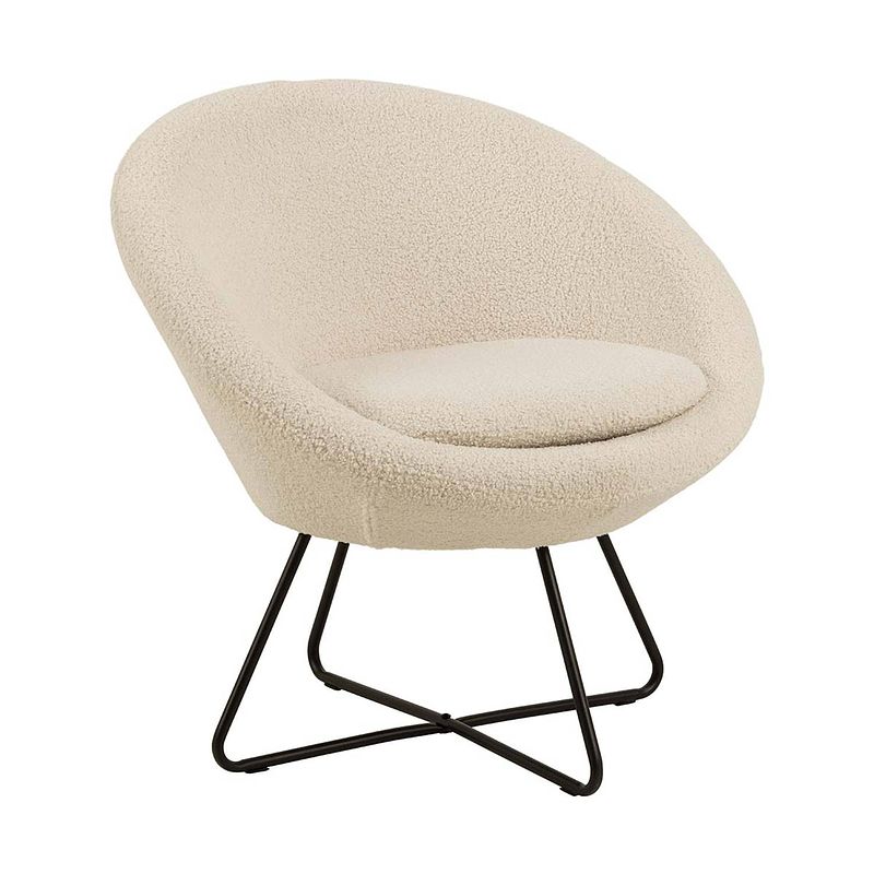 Foto van Center fauteuil beige.