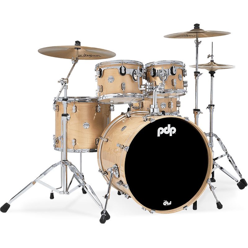 Foto van Pdp drums pd806035001 concept maple natural 5d. shellset