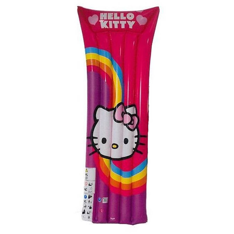 Foto van Hello kitty luchtbed hello kitty junior 185 cm paars/roze