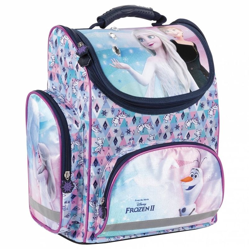 Foto van Disney frozen ergonomische rugzak - 36 x 30 x 15 cm - polyester