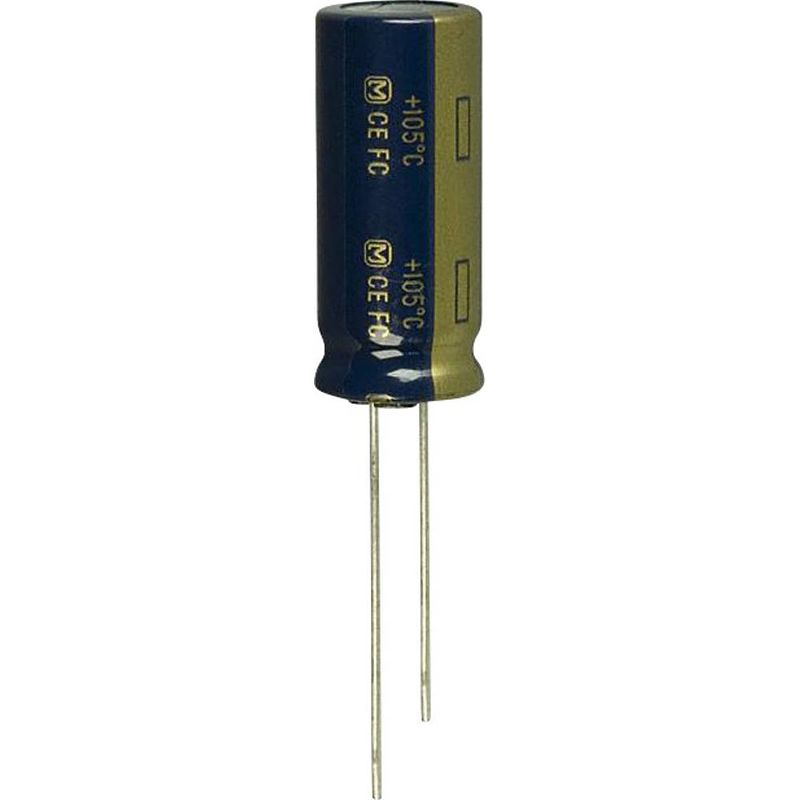 Foto van Panasonic eeu-fc1a332 elektrolytische condensator radiaal bedraad 5 mm 3300 µf 10 v 20 % (ø) 12.5 mm 1 stuk(s)