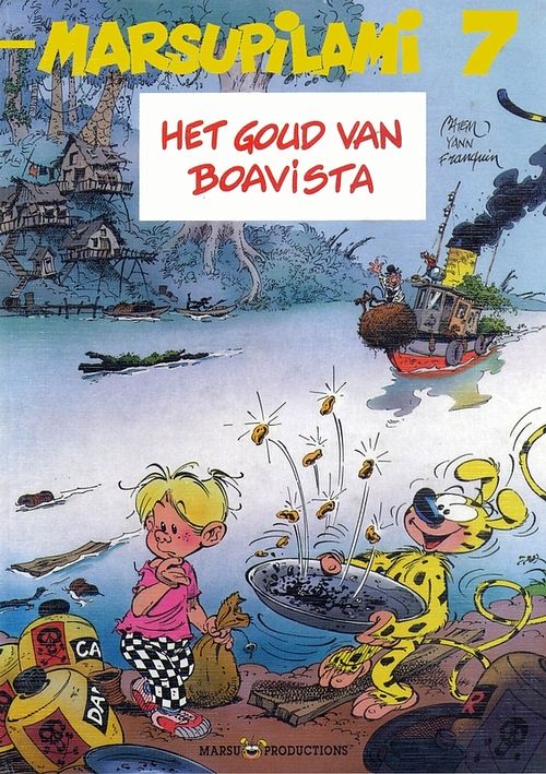 Foto van Marsupilami - 7 - het goud van boavista - andré franquin, yann - paperback (9782912536341)