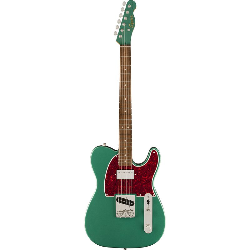 Foto van Squier limited edition classic vibe 's60s telecaster sh il sherwood green elektrische gitaar