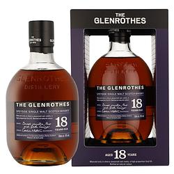 Foto van The glenrothes 18 years 70cl whisky + giftbox