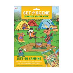 Foto van Ooly - set the scene transfer stickers - let'ss go camping