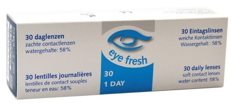 Foto van Eye fresh daglenzen -3.75