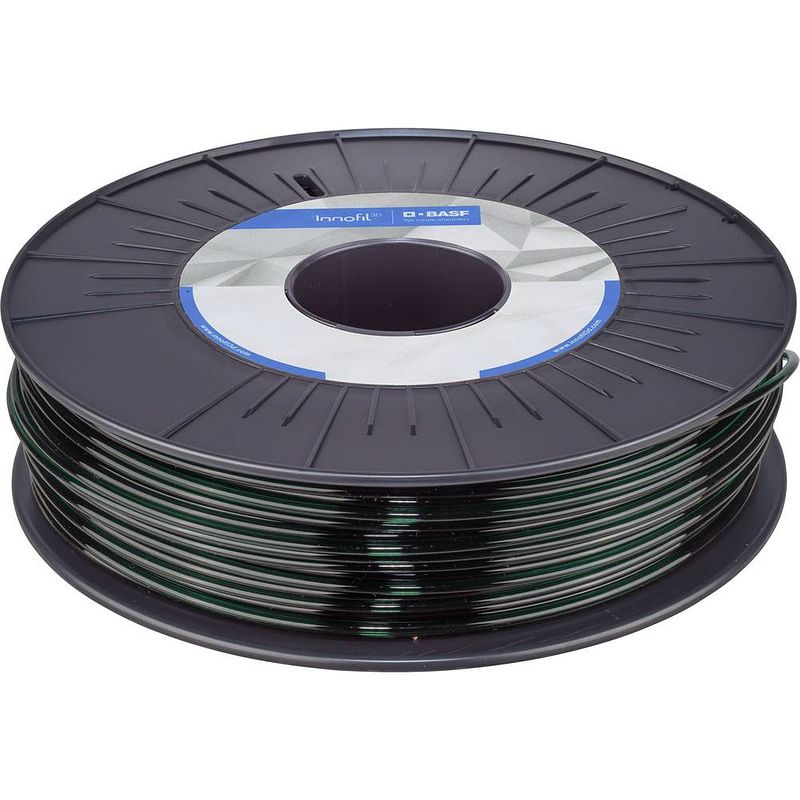 Foto van Basf ultrafuse pla-0025b075 pla dark green translucent filament pla kunststof 2.85 mm 750 g donkergroen (doorschijnend) 1 stuk(s)