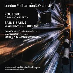 Foto van Poulenc organ concerto/saint saen - cd (0854990001819)