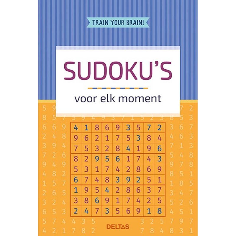 Foto van Deltas train your brain! sudoku's voor elke dag