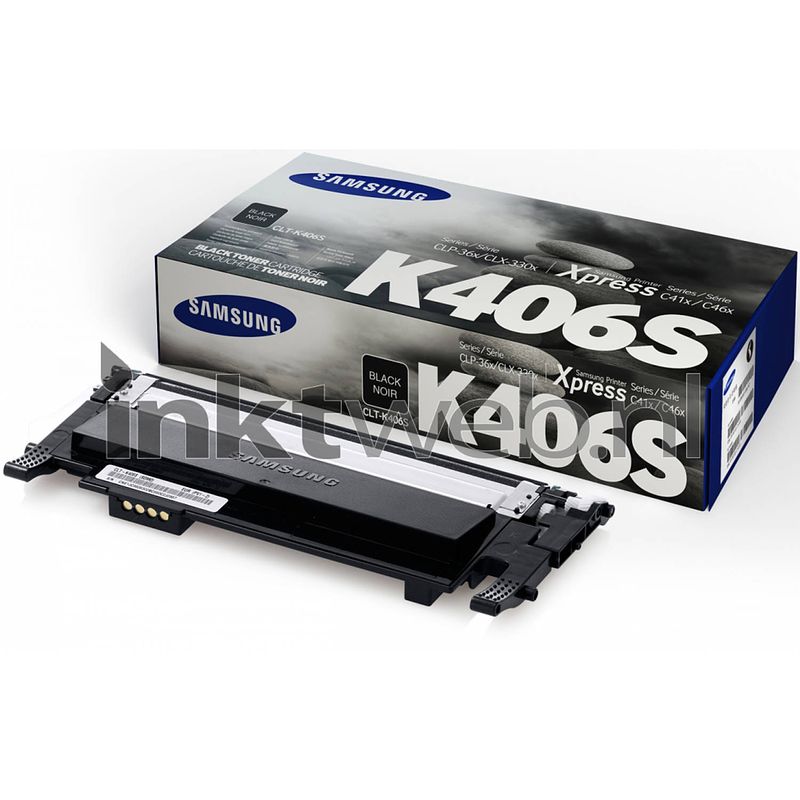 Foto van Samsung clt-k406s zwart toner