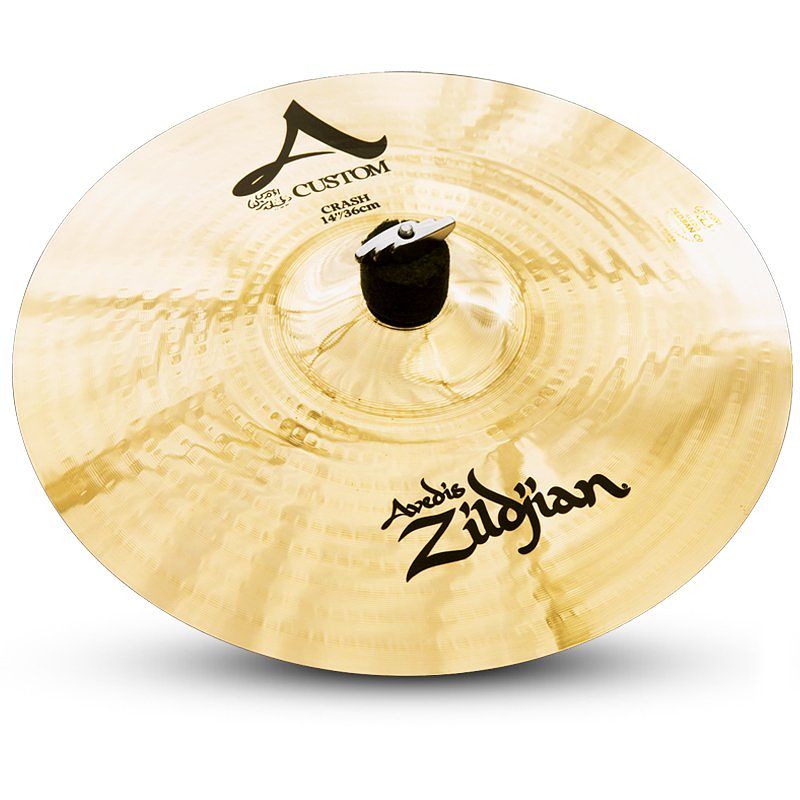 Foto van Zildjian a custom 14 brilliant crash