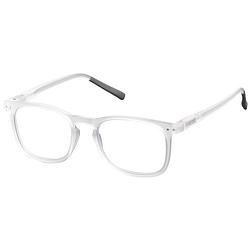 Foto van Solar eyewear leesbril slr02 unisex acryl transparant sterkte +1,00