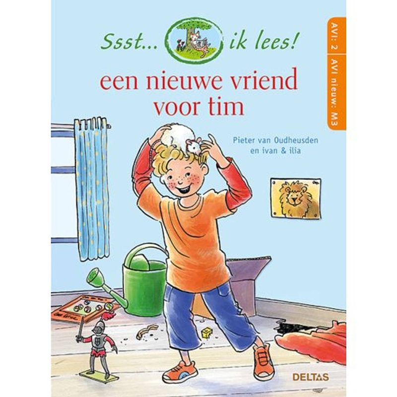 Foto van Een nieuwe vriend voor tim ssst... ik lees! / avi