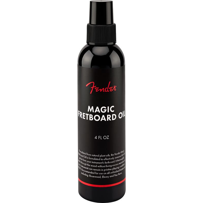 Foto van Fender magic fretboard oil reiniging voor gitaartoets